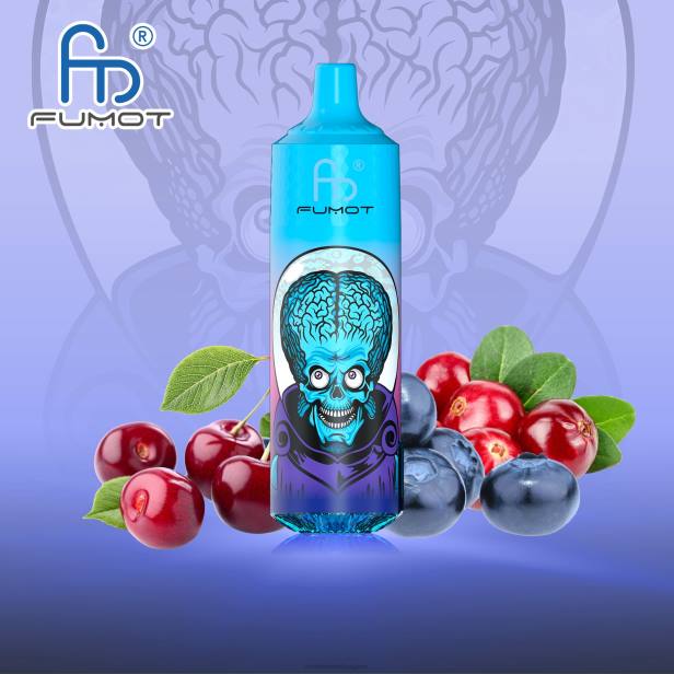 NJ6J184 - RandM vape цена - Fumot RandM Tornado 9000 pro вейп устройство с батерия и ejuice дисплей версия 1 черешово зрънце