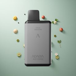 Adalya AD 10000 Дама Убийца 650 mAh сива алуминиева тръба
