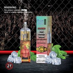 NJ6J110 - tornado vape BG - RandM Tornado 10000 вейп устройство за контрол на въздушния поток 1 бр ментов ментол