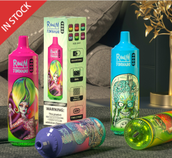 NJ6J159 - RandM tornado best flavour - RandM Tornado 9000 vape pod устройство 1бр версия 3 гроздов