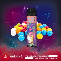 NJ6J242 - RandM tornado Bulgaria - RandM Tornado 8000 вейп устройство за контрол на въздушния поток 1бр кегли бонбони