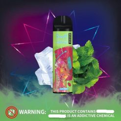 NJ6J249 - RandM tornado best flavour - RandM Tornado 8000 вейп устройство за контрол на въздушния поток 1бр хладна мента